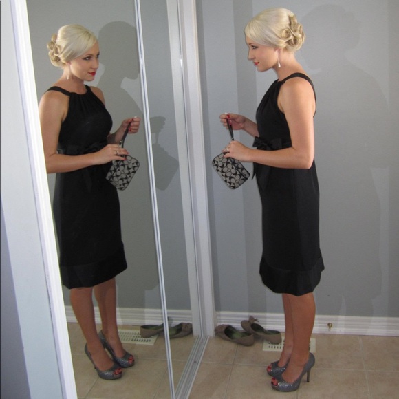 After Six Black Cocktail Dress - Picture 5 of 6